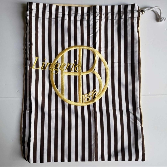 Henri Bendel Drawstring Lingerie Travel Bag - Picture 1 of 8